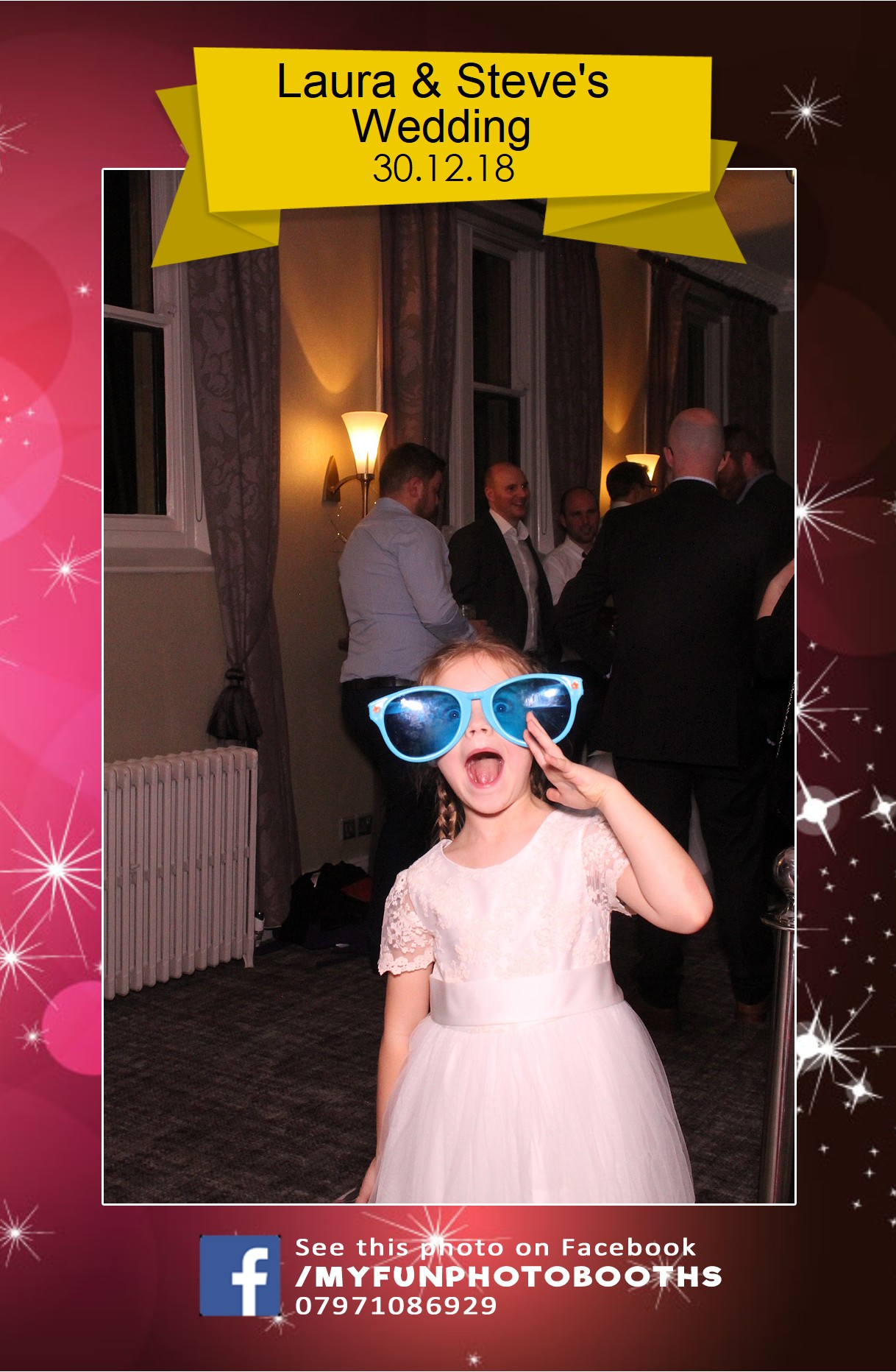 Steve and Laura's Wedding 2018 | View more photos from the event at gallery.myfunphotobooth.com/u/My-Fun-Photo-Booth/Steve-and-Lauras-Wedding-2018